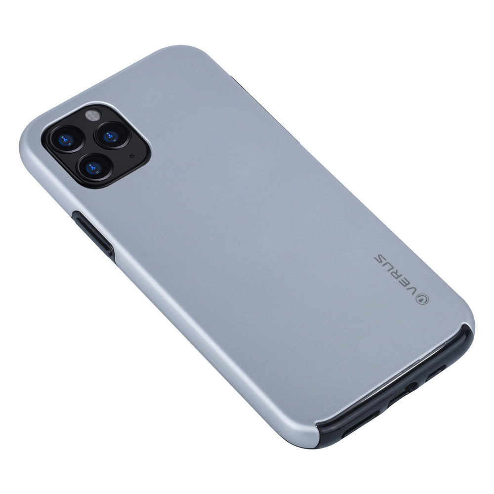 Apple iPhone 11 Pro Zilver Backcover hoesje Soft Touch-Hoesjes-Ilumina Benelux