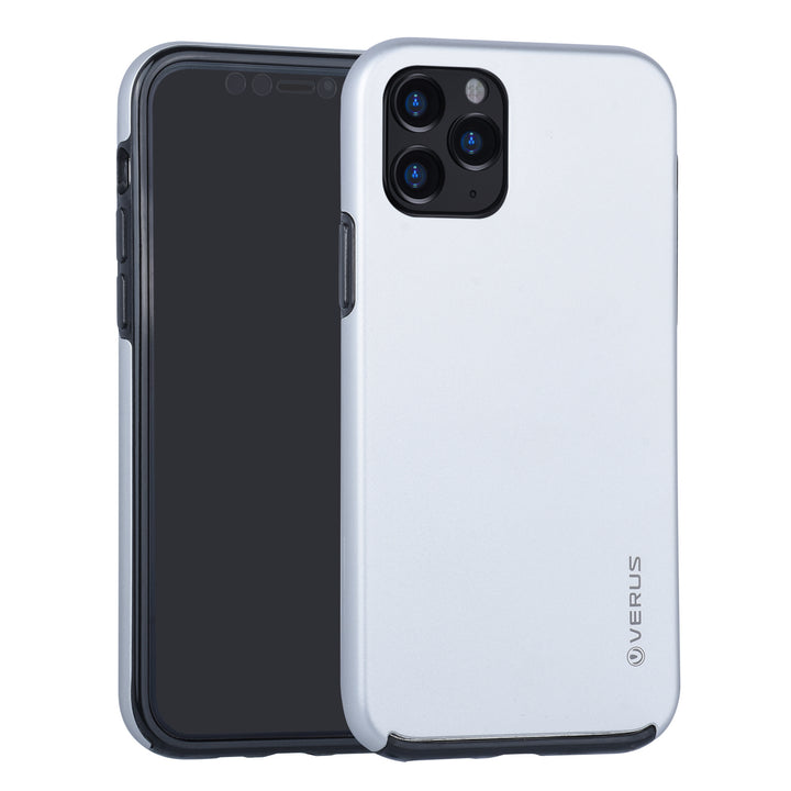 Apple iPhone 11 Pro Zilver Backcover hoesje Soft Touch-Hoesjes-Ilumina Benelux
