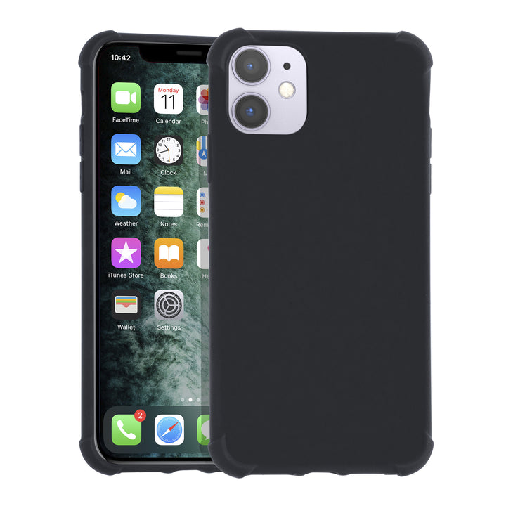 Apple iPhone 11 Pro zwart Backcover hoesje - silicone-Hoesjes-Ilumina Benelux