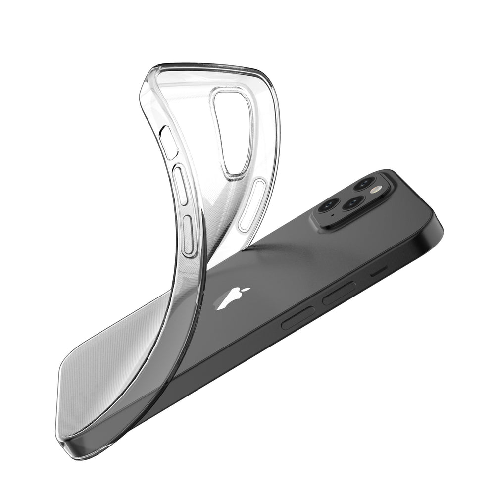 Apple iPhone 12 Mini Transparant Backcover hoesje - TPU-Hoesjes-Ilumina Benelux