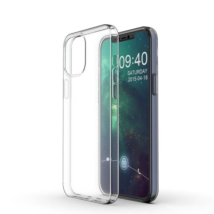 Apple iPhone 12 Pro Max Backcover hoesje Transparant- Ultradun-Hoesjes-Ilumina Benelux