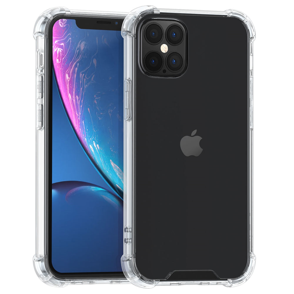 Apple iPhone 12 Pro Max Transparant Backcover hoesje - Antishock-Hoesjes-Ilumina Benelux