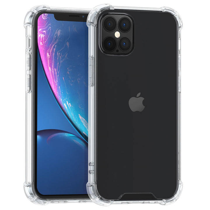 Apple iPhone 12 Pro Max Transparant Backcover hoesje - Antishock-Hoesjes-Ilumina Benelux