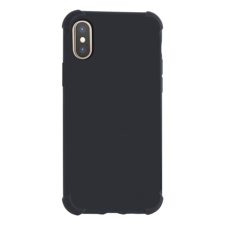 Apple iPhone Xs Max zwart Backcover hoesje - silicone-Hoesjes-Ilumina Benelux