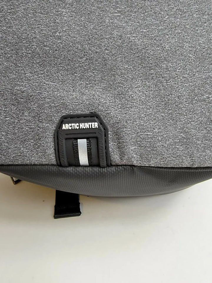 Arctic Hunter Password Lock USB Backpack - Grijs-Laptopcover-Ilumina Benelux