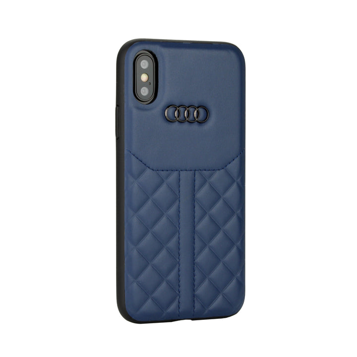 Audi Backcover hoesje voor iPhone Xs Max - Blauw-Hoesjes-Ilumina Benelux
