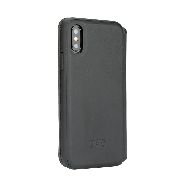 Audi booktype hoesje TT Serie Apple iPhone XR Zwart - Sythetic leather - Kunstleer-Hoesjes-Ilumina Benelux