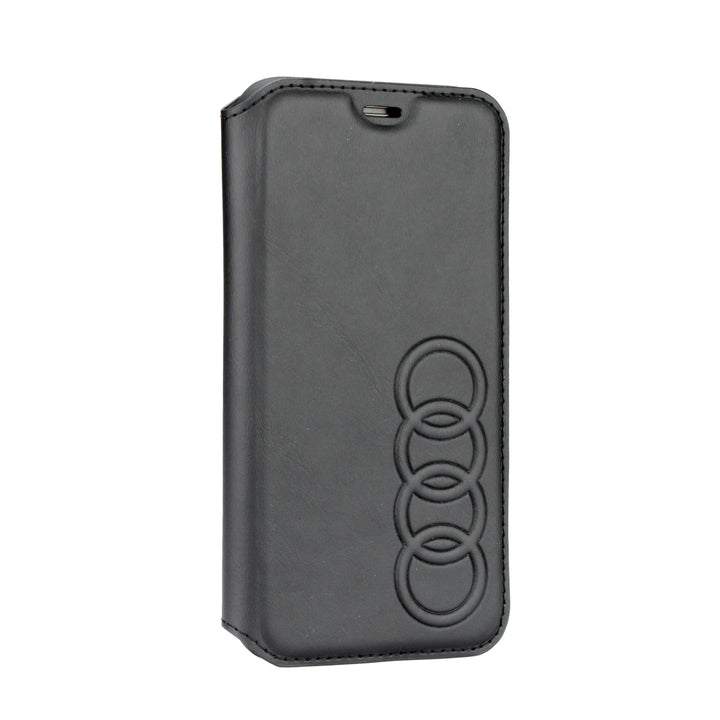 Audi booktype hoesje TT Serie Apple iPhone XR Zwart - Sythetic leather - Kunstleer-Hoesjes-Ilumina Benelux