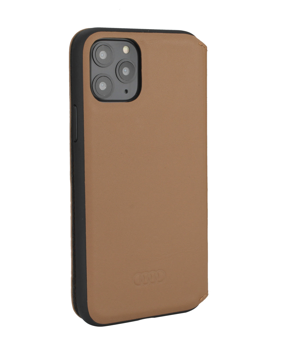 Audi hoesje - Bruin - iPhone 12 Mini - Book Case - A6 Serie - Genuine Leather-Hoesjes-Ilumina Benelux