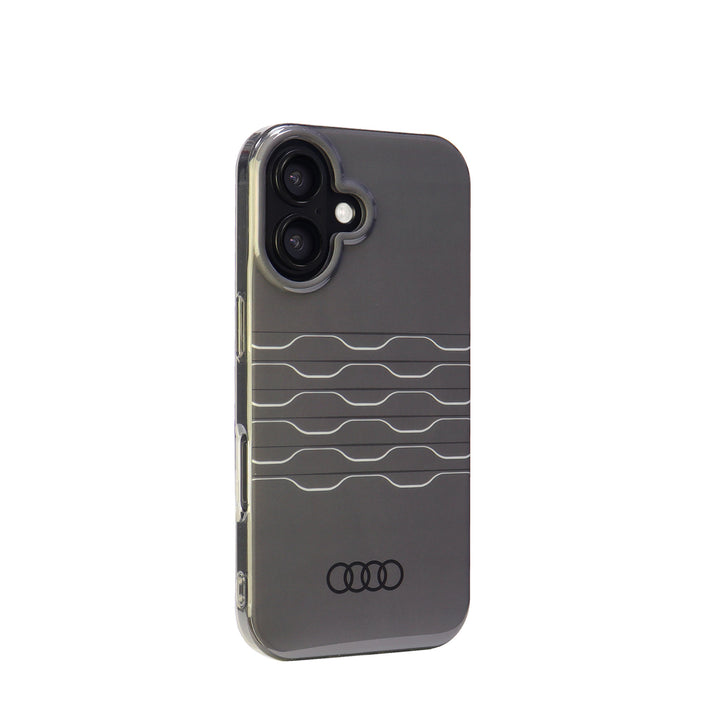Audi iPhone 16 Backcover hoesje IML A6 - Zwart-Hoesjes-Ilumina Benelux