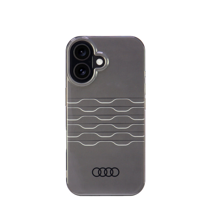 Audi iPhone 16 Backcover hoesje IML A6 - Zwart-Hoesjes-Ilumina Benelux