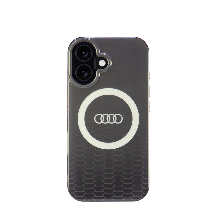 Audi iPhone 16 Backcover hoesje IML Q5 - Zwart-Hoesjes-Ilumina Benelux