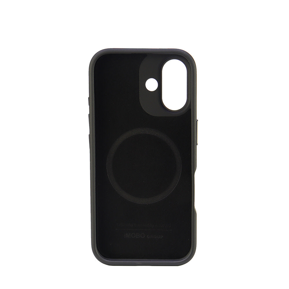 Audi iPhone 16 Backcover hoesje synthetic leather - magsafe - Zwart-Hoesjes-Ilumina Benelux