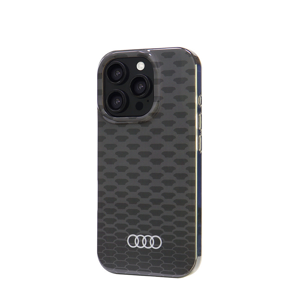Audi iPhone 16 Pro Back Cover hoesje IML - met magsafe - Zwart-Hoesjes-Ilumina Benelux