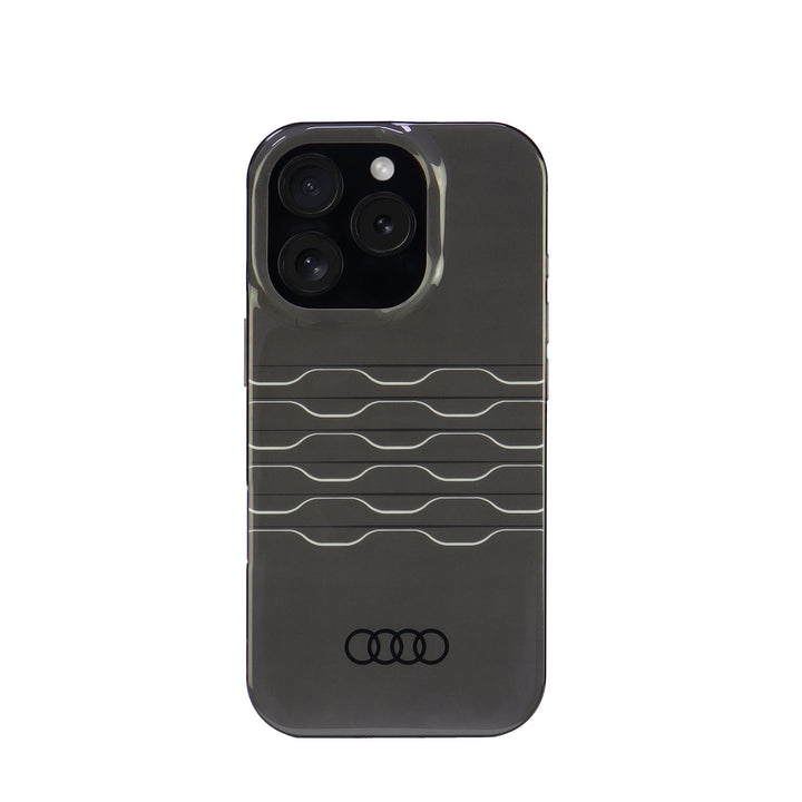 Audi iPhone 16 Pro Backcover hoesje IML A6 - Zwart-Hoesjes-Ilumina Benelux