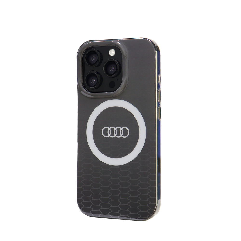 Audi iPhone 16 Pro Backcover hoesje IML Q5 - Zwart-Hoesjes-Ilumina Benelux