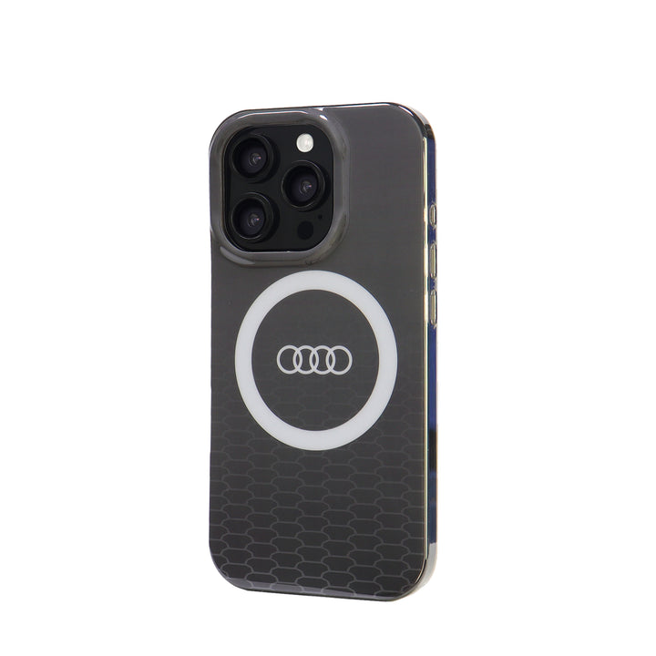 Audi iPhone 16 Pro Backcover hoesje IML Q5 - Zwart-Hoesjes-Ilumina Benelux