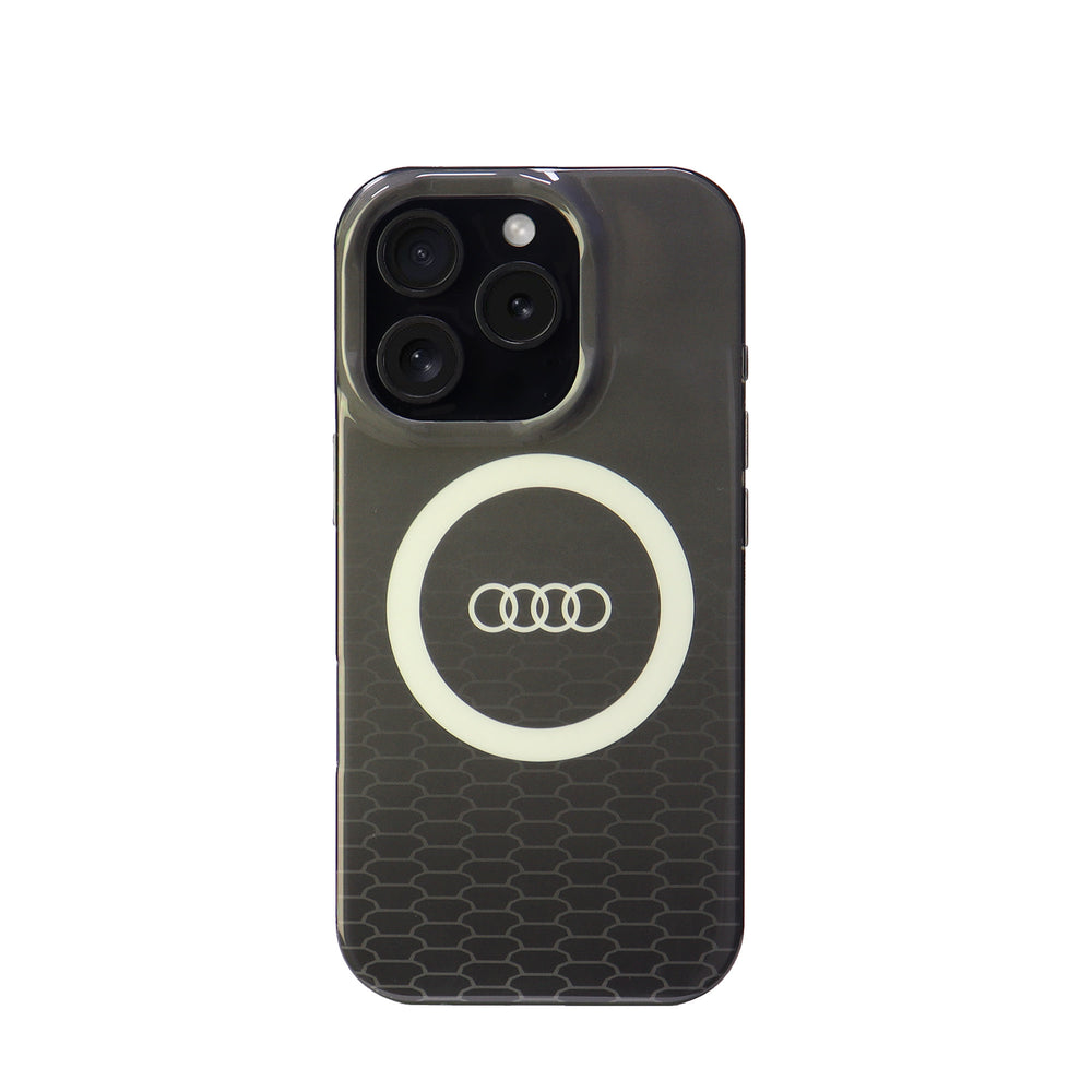 Audi iPhone 16 Pro Backcover hoesje IML Q5 - Zwart-Hoesjes-Ilumina Benelux
