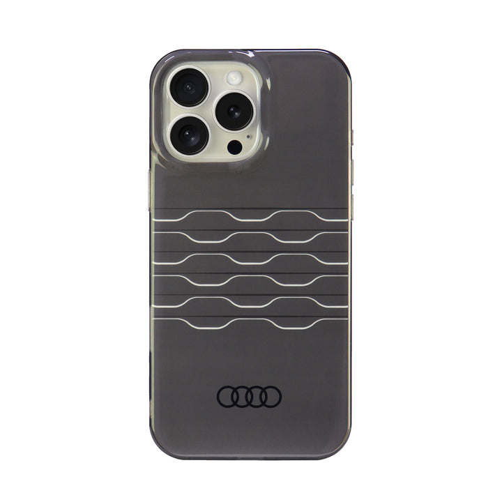 Audi iPhone 16 Pro Max Backcover hoesje IML A6 - Zwart-Hoesjes-Ilumina Benelux