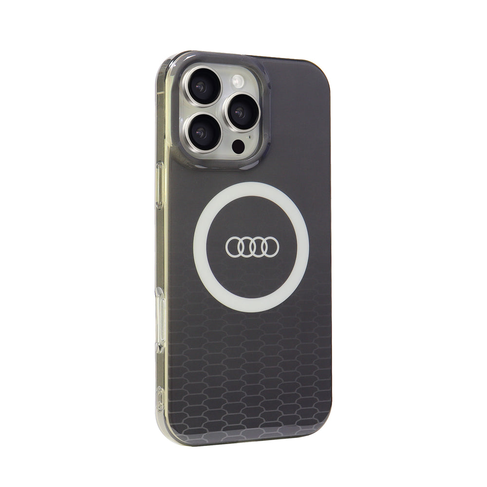 Audi iPhone 16 Pro Max Backcover hoesje IML Q5 - Zwart-Hoesjes-Ilumina Benelux