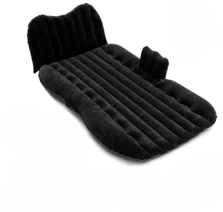 Auto luchtbed – Opblaasbaar reisbed achterbank – Vochtbestendig – 135x88x36 cm – Zwart-Campingbedje-Ilumina Benelux
