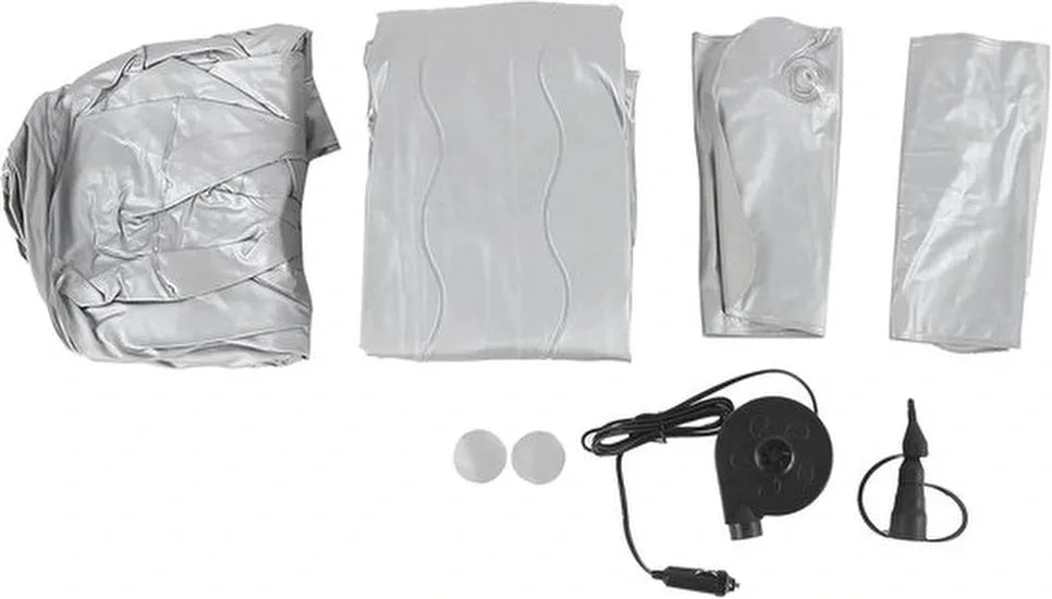 Auto luchtbed achterbank – Opblaasbaar slaapmatras – Incl. kussens – Ideaal voor reizen & camping – Zwart-Luchtbed (camping)-Ilumina Benelux