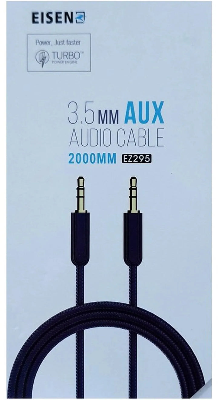 Aux kabel 3.5mm – Jack naar Jack – 2 Meter – Stereo Audio – Zwart-Ilumina Benelux