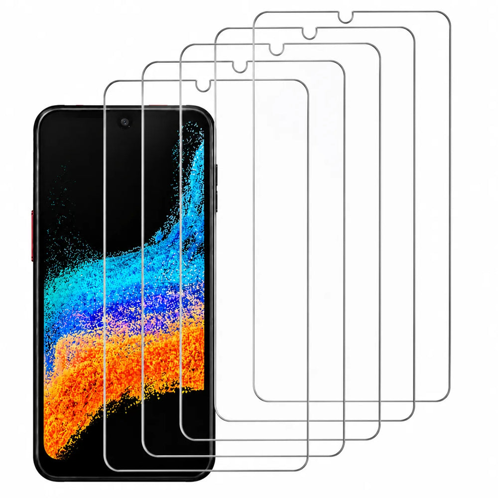 Samsung Galaxy Xcover6 Pro Screenprotector Tempered Glas – 5-Pack-Ilumina Benelux