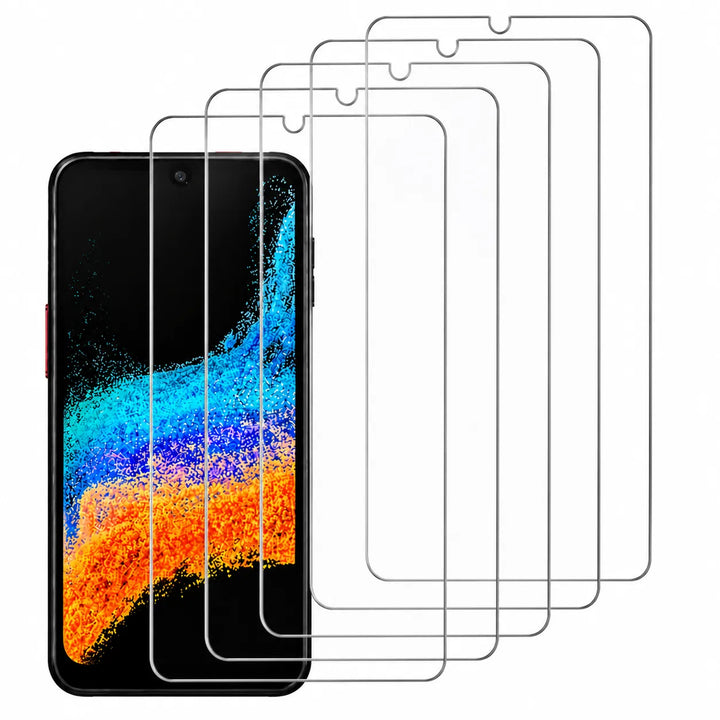 Samsung Galaxy Xcover6 Pro Screenprotector Tempered Glas – 5-Pack-Ilumina Benelux