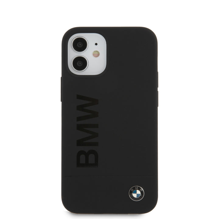 BMW Apple iPhone 12 Mini Backcover hoesje Zwart - Big Logo-Hoesjes-Ilumina Benelux