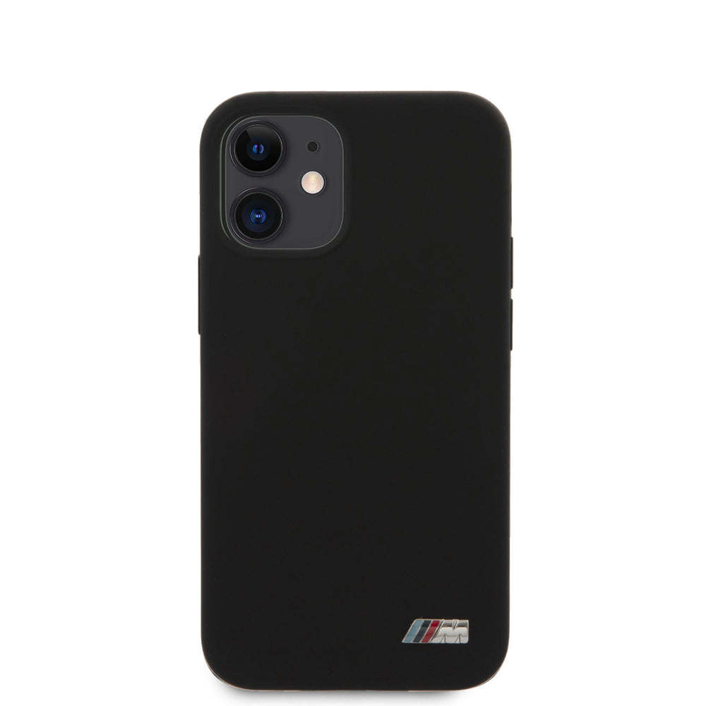 BMW Apple iPhone 12 Mini Metaal Backcover hoesje - Metal Logo-Hoesjes-Ilumina Benelux