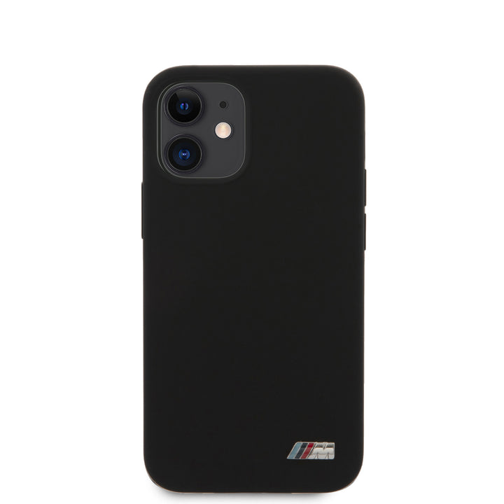 BMW Apple iPhone 12 Mini Metaal Backcover hoesje - Metal Logo-Hoesjes-Ilumina Benelux