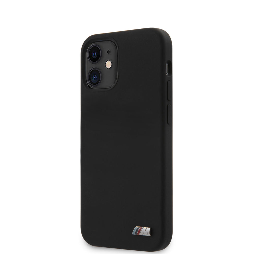 BMW Apple iPhone 12 Mini Metaal Backcover hoesje - Metal Logo-Hoesjes-Ilumina Benelux