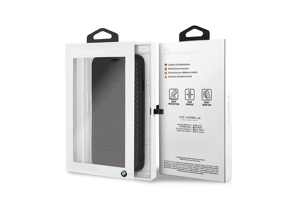 BMW Back cover voor iPhone Xs Max - Zwart-Hoesjes-Ilumina Benelux