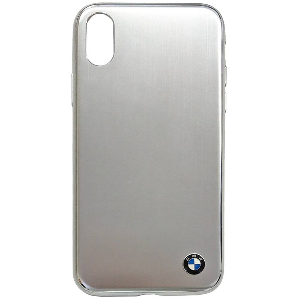 BMW Backcover voor Apple iPhone X-Xs - Zilver-Hoesjes-Ilumina Benelux
