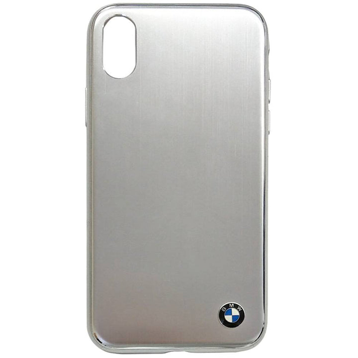 BMW Backcover voor Apple iPhone X-Xs - Zilver-Hoesjes-Ilumina Benelux