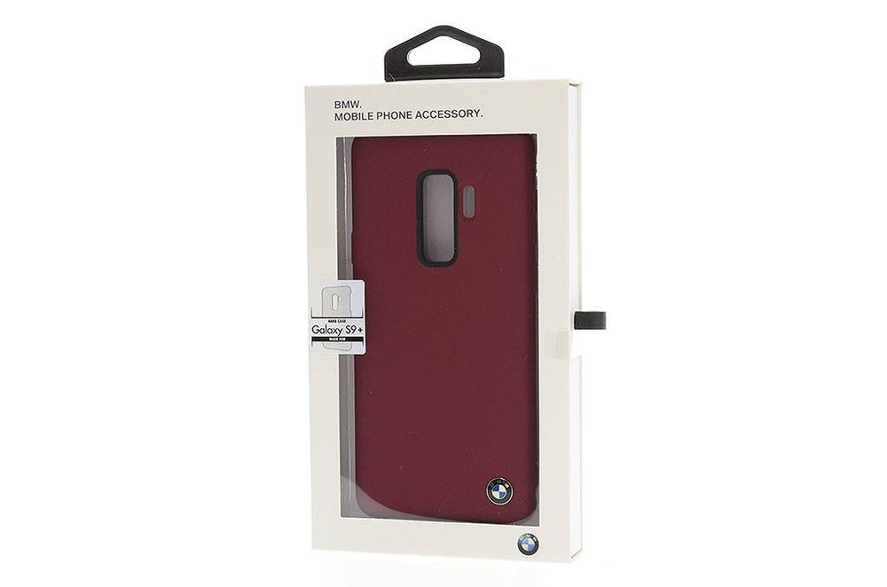 BMW Backcover voor Samsung Galaxy S9 Plus - Rood-Hoesjes-Ilumina Benelux