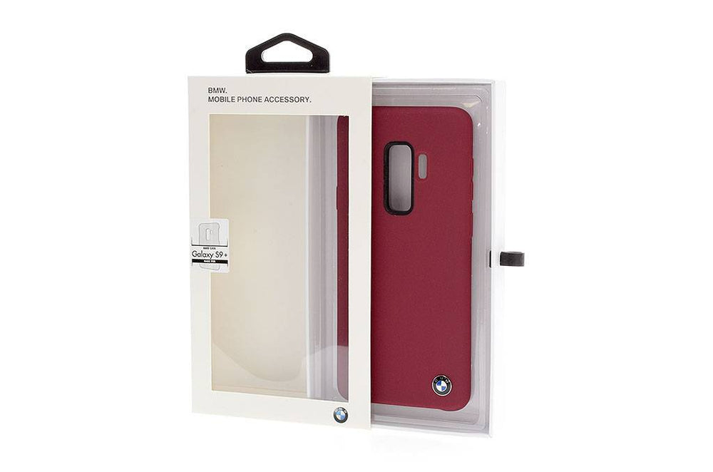 BMW Backcover voor Samsung Galaxy S9 Plus - Rood-Hoesjes-Ilumina Benelux