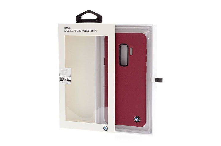 BMW Backcover voor Samsung Galaxy S9 Plus - Rood-Hoesjes-Ilumina Benelux