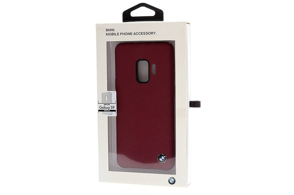 BMW Backcover voor Samsung Galaxy S9 - Rood-Hoesjes-Ilumina Benelux