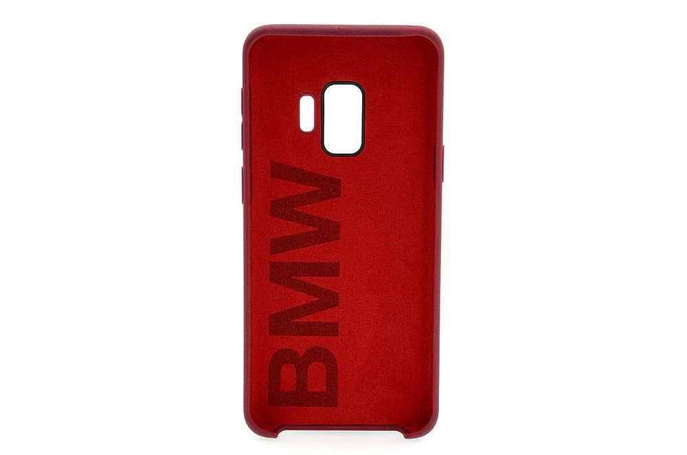 BMW Backcover voor Samsung Galaxy S9 - Rood-Hoesjes-Ilumina Benelux
