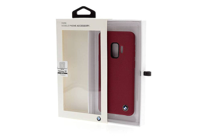 BMW Backcover voor Samsung Galaxy S9 - Rood-Hoesjes-Ilumina Benelux