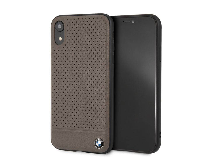 BMW Backcover voor de Apple iPhone XR - Bruin-Hoesjes-Ilumina Benelux