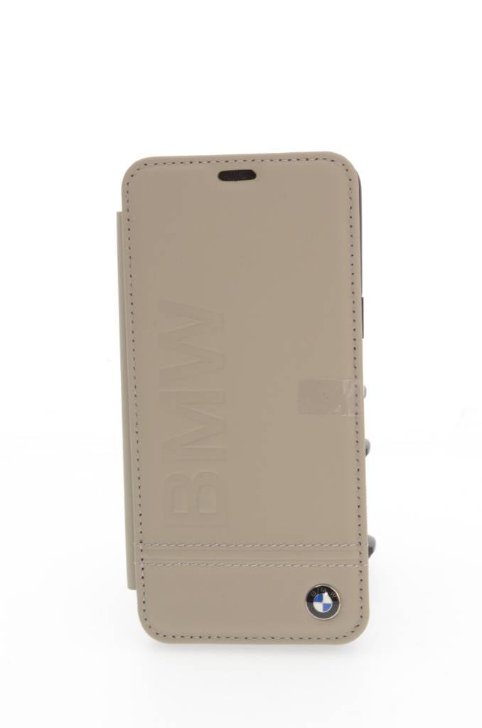 BMW Bruin Galaxy S9 - Book Case - Stijlvol - Leer - Met pashouder-Hoesjes-Ilumina Benelux