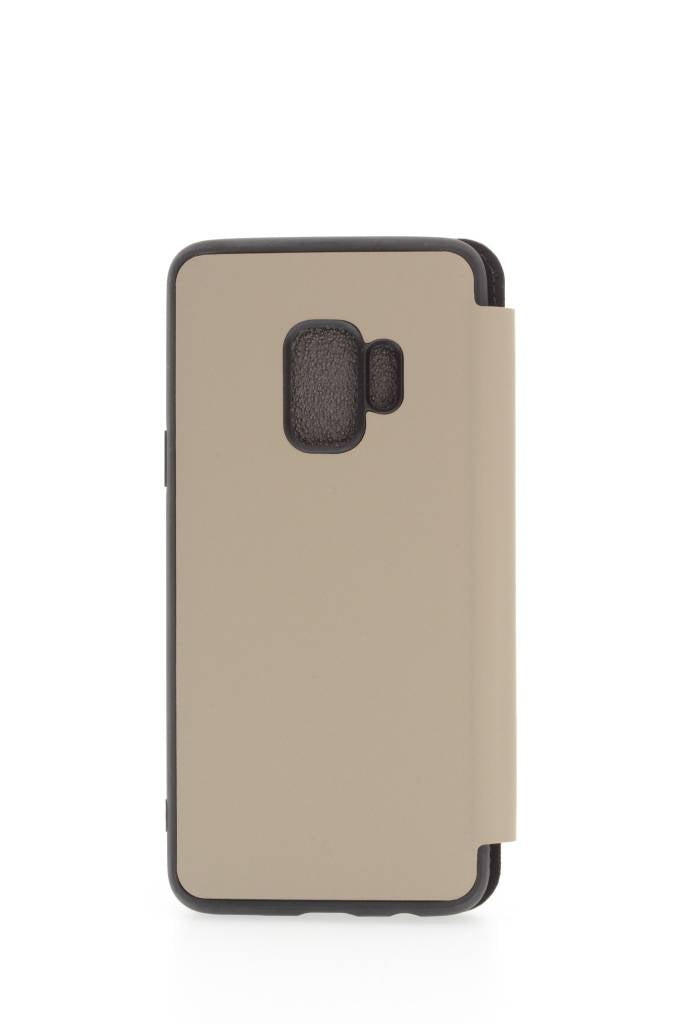 BMW Bruin Galaxy S9 - Book Case - Stijlvol - Leer - Met pashouder-Hoesjes-Ilumina Benelux
