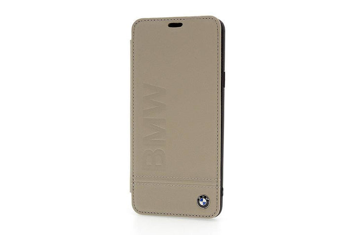 BMW Bruin Galaxy S9 Plus - Book Case - Stijlvol - Leer - Met pashouder-Hoesjes-Ilumina Benelux