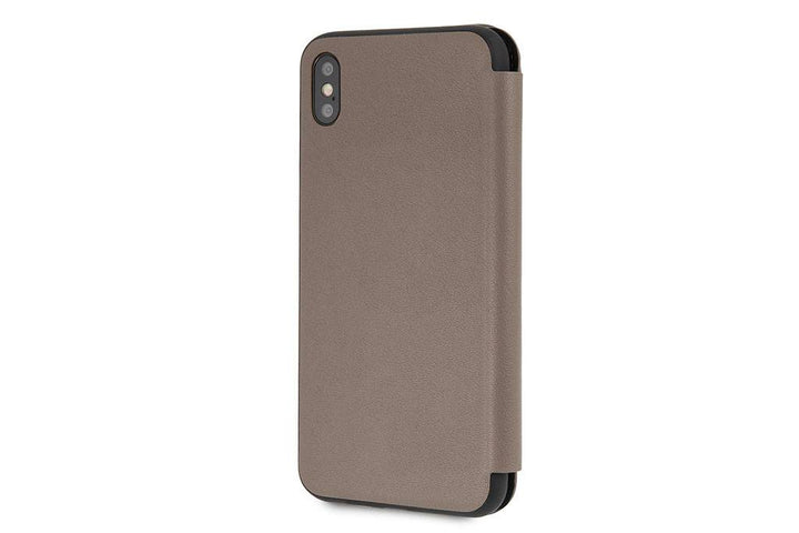 BMW Bruin iPhone Xs Max - Book Case - Stijlvol - Leer - Met pashouder-Hoesjes-Ilumina Benelux