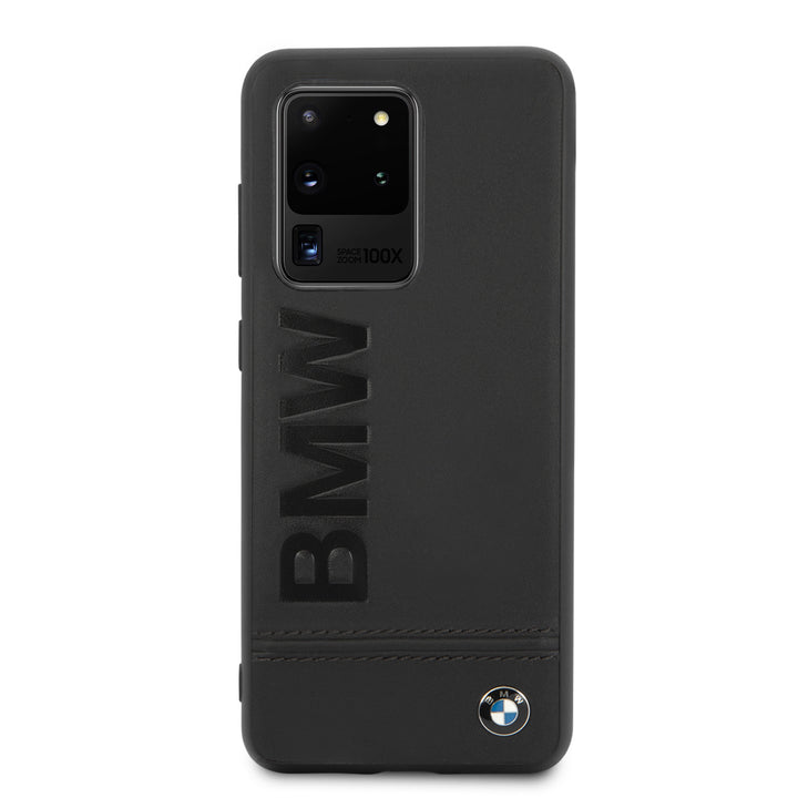 BMW Samsung Galaxy S20 Ultra zwart Backcover hoesje - logo Imprint-Hoesjes-Ilumina Benelux