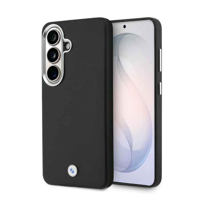 BMW Samsung Galaxy S26 Backcover hoesje - MagSafe - Metal Logo - Zwart-Hoesjes-Ilumina Benelux