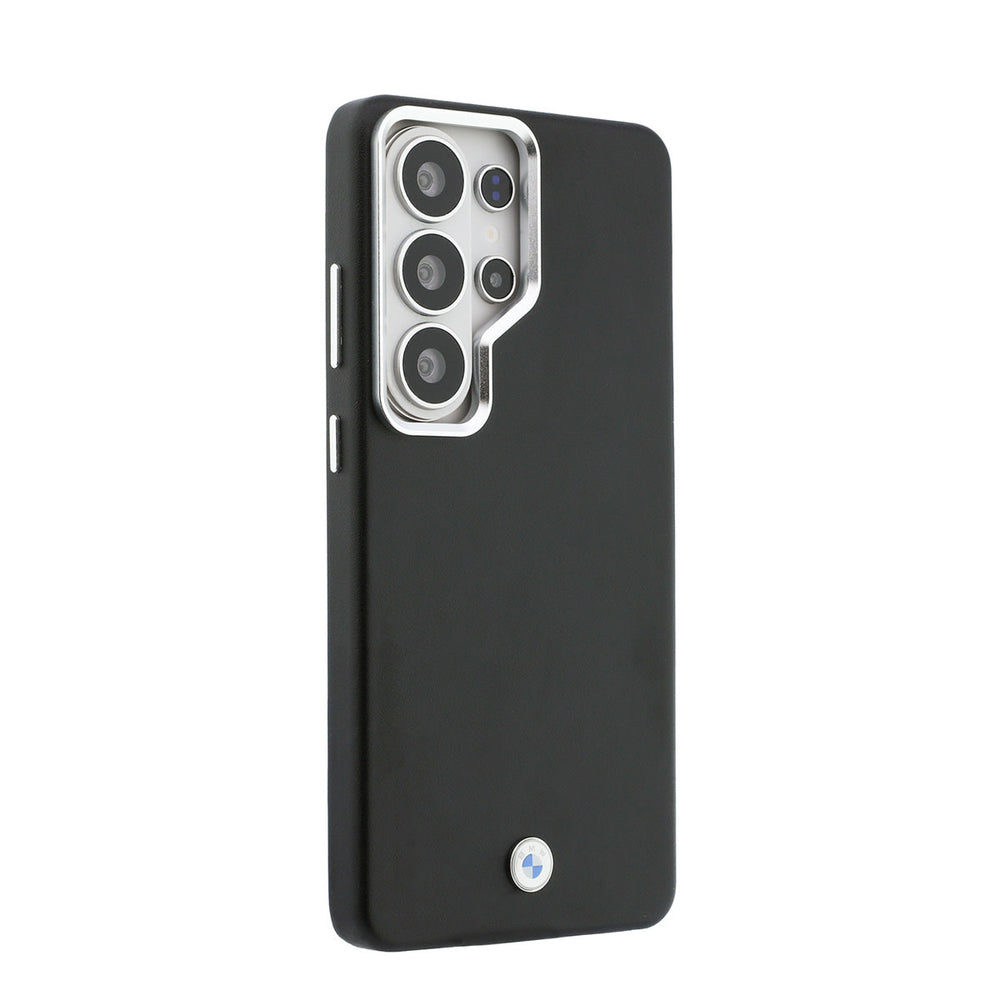 BMW Samsung Galaxy S26 Ultra Backcover hoesje - MagSafe - Metal Logo - Zwart-Hoesjes-Ilumina Benelux